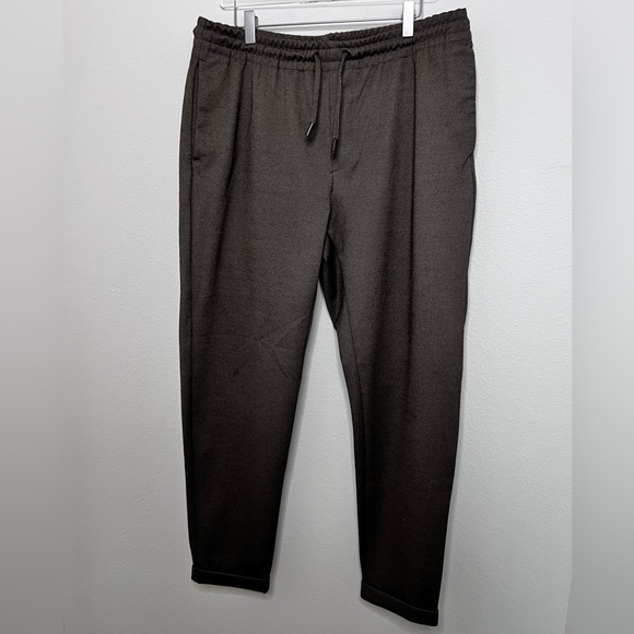ZARA MENS Taupe Jogger Pants Mens Sz XL - Picture 3 of 6